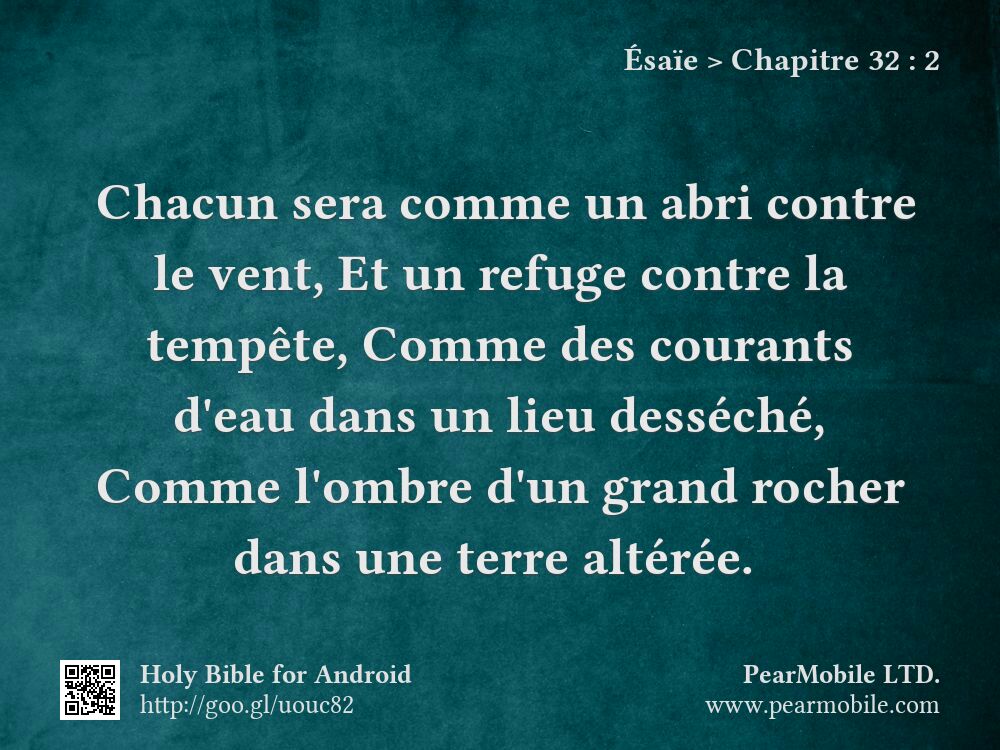 Ésaïe, Chapitre 32:2